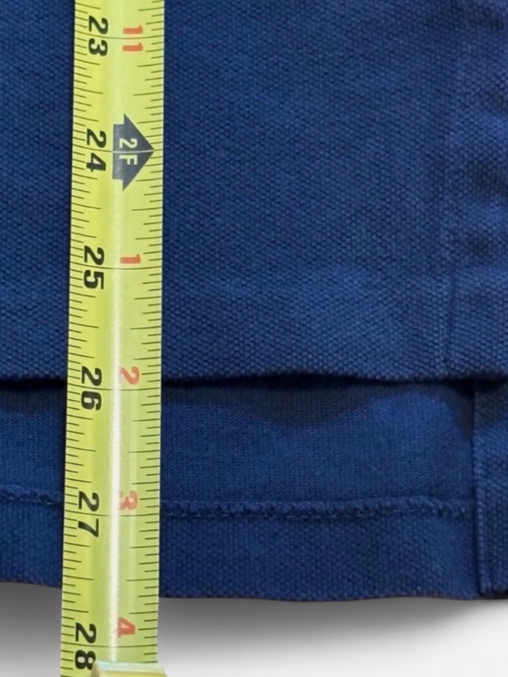 Polo by Ralph Lauren Men’s Navy Polo with Bright Yellow Pony Y2K - Picture 8 of 10